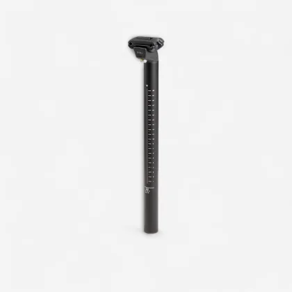 BTWIN Sedlovka na bicykel s priemerom 27,2 mm a šírkou 370 mm čierna 370 mm