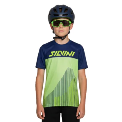 Detský cyklistický dres s krátkym rukávom SILVINI Denni