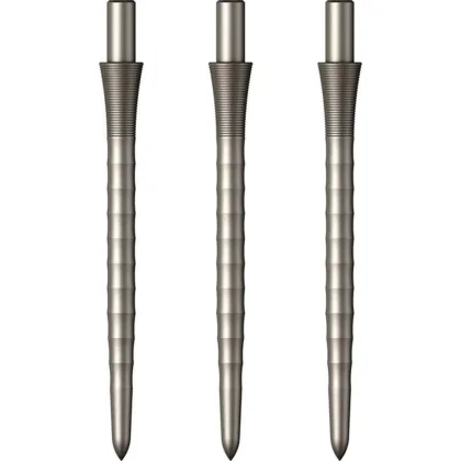 Náhradné hroty na steel šípky Mission Sniper Ripple 32mm, strieborné - 3ks