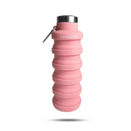 BeastPink Skládací láhev Grey 500 ml