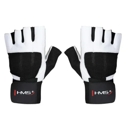 HMS Fitness rukavice RST04 bílé