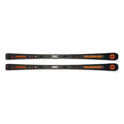 Závodné lyže (bez viazania) BLIZZARD Firebird HRC RACE PLATE(FL+PL), black anthracite