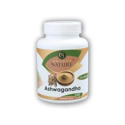 Golden Natur Ashwagandha 100 kapslí