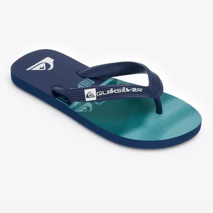 QUIKSILVER Chlapčenské žabky Quiksilver Roguewave java modré 35