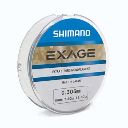 SHIMANO Line Exage Steel Grey, 150 m priemer 0,405 mm, nosnosť 12,90 kg