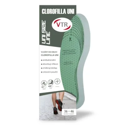 VTR Vložky do bot CLOROFILLA UNI-ostřihávací 36-46