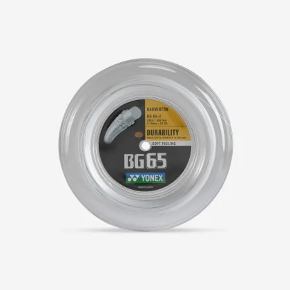 YONEX Bedmintonový výplet BG 65 biely ......
