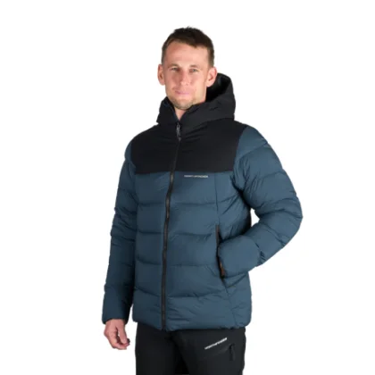 Pánska turistická bunda NORTHFINDER BRONSILAW-612navyblack