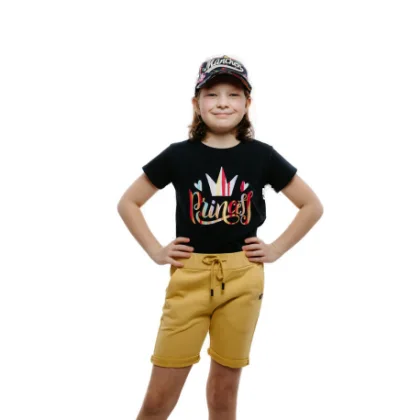 Dívčí kraťasy AUTHORITY KIDS TS-SUAVA_yellow
