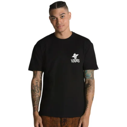 Pánske tričko s krátkym rukávom VANS SKETCHY FRIEND SS TEE-BLACK