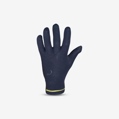 DECATHLON Potápačské neoprénové rukavice 3 mm čierne XS