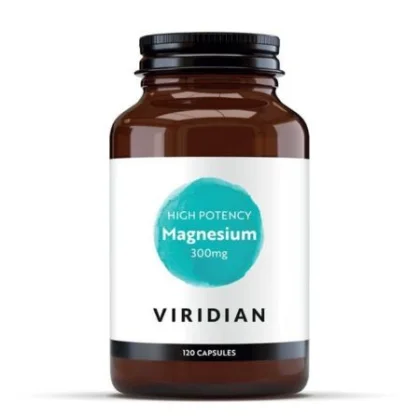 VIRIDIAN Magnesium horčík 300mg 120 kapsúl