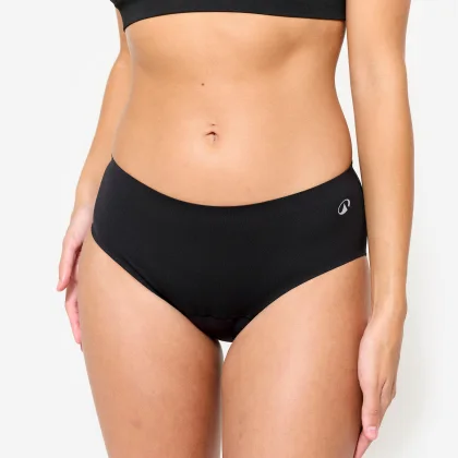 DECATHLON Menštruačné nohavičky čierne XS