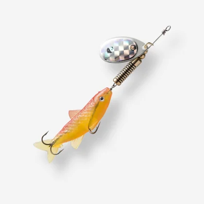 CAPERLAN Rotačný blyskáč na lov dravcov Weta Fish č. 3 fluorescenčný bez