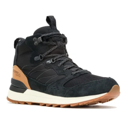 Pánske členkové zimné topánky MERRELL Alpine 83 SNKR Recraft Mid WP black