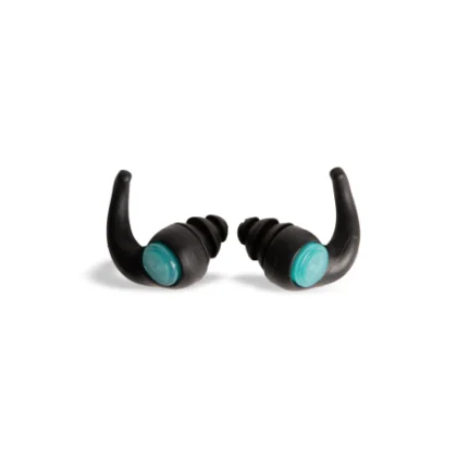 Plavecké špunty do uší ARENA EARPLUG JUNIOR-BLACK-WATER