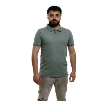 Pánske polo tričko s krátkym rukávom AUTHORITY P-TRIANGLE green