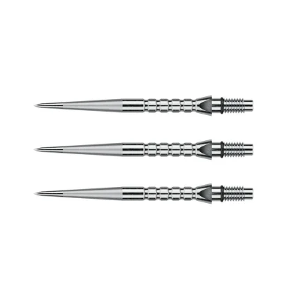Hroty na šípky Winmau Switch Point Chain strieborné 30mm 3ks