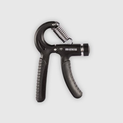 Posilovací pomůcka Iron Aesthetics Hand Grip, černá