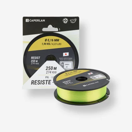 CAPERLAN Rybársky vlasec RFT Resist Fluo 250 m 18/100