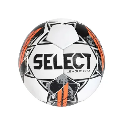 Futbalová lopta SELECT FB League Pro 4 - bielo-šedá