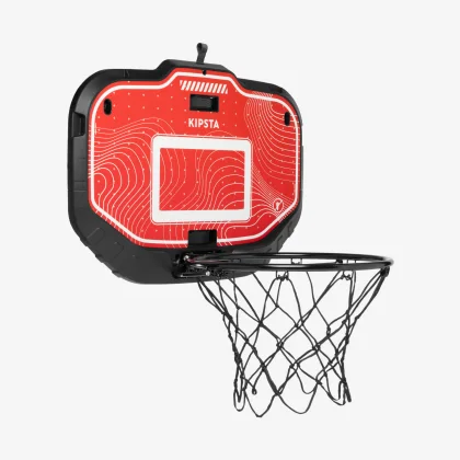 KIPSTA Prenosný basketbalový kôš K900 nástenný červený bez