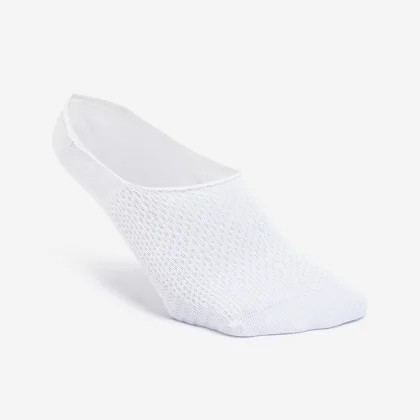 DECATHLON Ponožky Invisible 3 páry biele 43-46