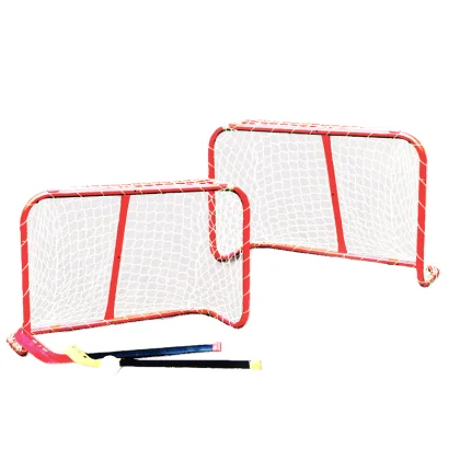 Brankový set MASTER 81 x 54 x 31 cm s hokejkami