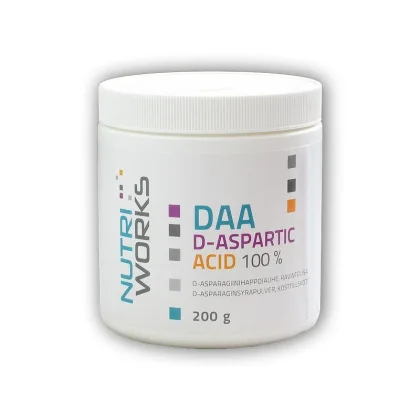 NutriWorks DAA D-Aspartic Acid 200g