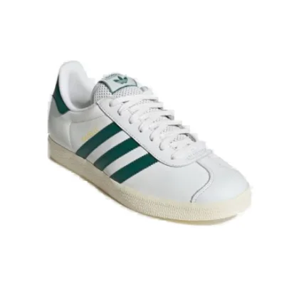 Pánska vychádzková obuv ADIDAS ORIGINALS Gazelle core white collegiate green cream white