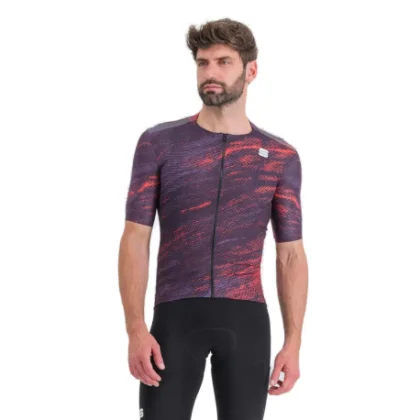 Pánsky cyklistický dres s krátkym rukávom SPORTFUL Cliff supergiara jersey, nightshade