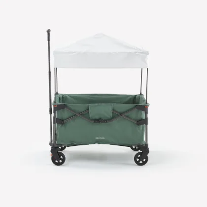 QUECHUA Skladný vozík Trolley na prepravu kempingovej výbavy bez