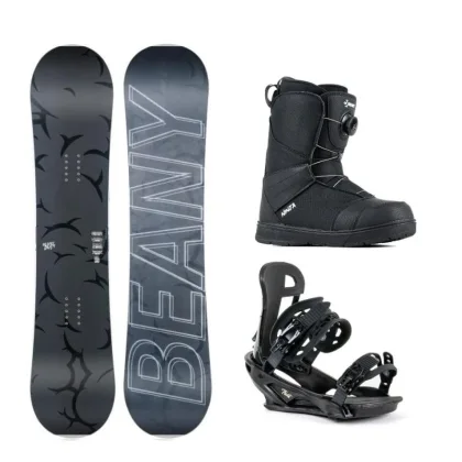 Beany Dust juniorský snowboard + Beany Trust vázání + Beany Ninja BS snowboard