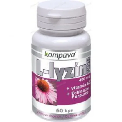 L-lyzín Extra 60 kapsúl - Kompava