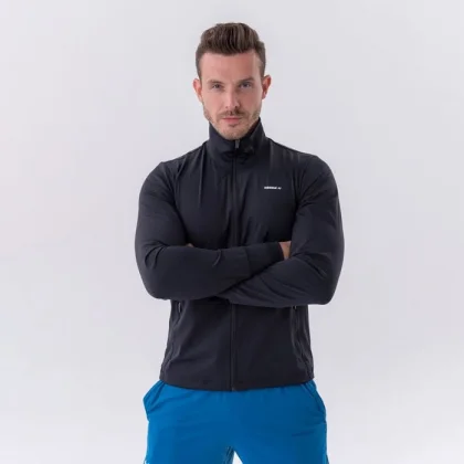 NEBBIA Pánska bunda Zipper Control Black XXLXXL