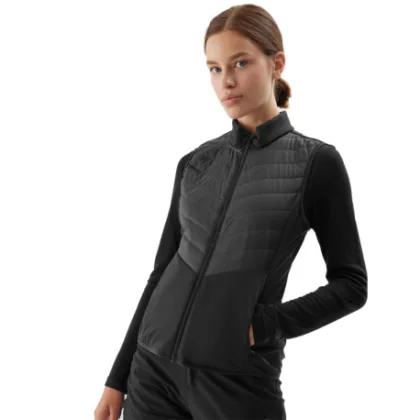 Dámská turistická vesta 4F VEST-AW23TVJAF048-20S-DEEP BLACK