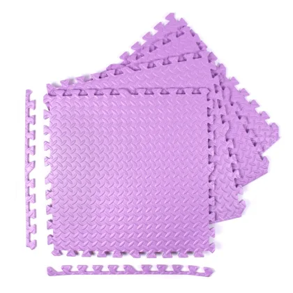 Puzzle podložka Sportago Easy-Lock 30x30x1,2 cm, 4 ks, bílá