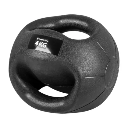 Medicinbal s úchopmi inSPORTline Grab Me 5 kg