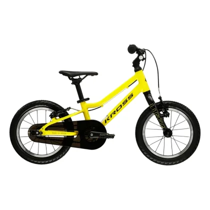Kross Liftie 14" - model 2025 žltá / čierna / matný - 7" (95-110 cm)