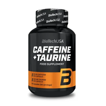 Caffein+Taurine - 60 kapsúl - BioTech USA