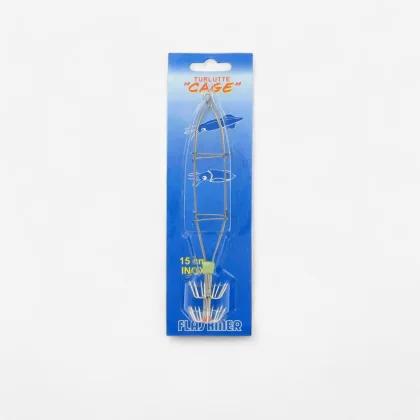 SEA SQUID Nástraha v tvare klietky na lov sépií/kalmárov v mori 15 cm