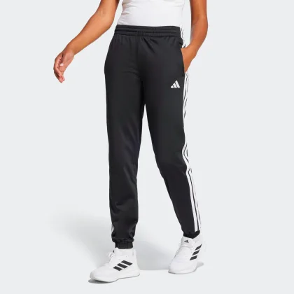 ADIDAS Dámske športové tepláky adidas z polyesteru – čierne XS