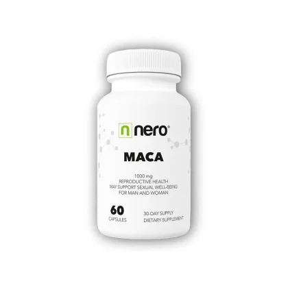 Nero Maca Root, Peruánský ženšen, 1000mg 60 kapslí