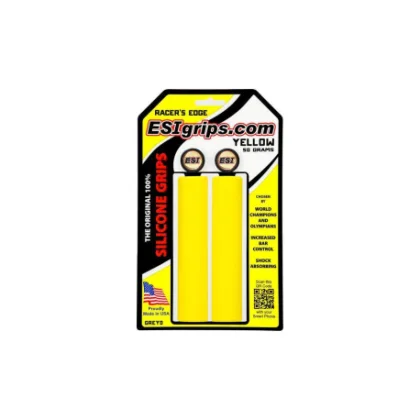 Rukojeti na řídítka ESI Racers Edge Yellow