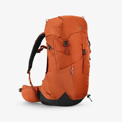 QUECHUA Turistický batoh MH500 38 l hnedý bez
