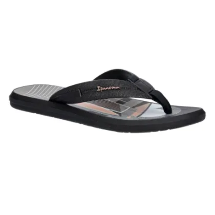 Férfi papucsok (strandcipők) IPANEMA Urban Graphics M black grey beige
