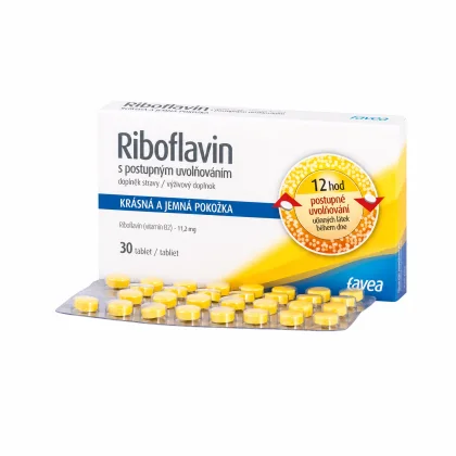 Favea Riboflavin 30 tabliet