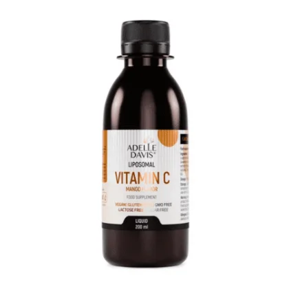 Adelle Davis Lipozomálny vitamín C tekutý príchuť mango 200 ml