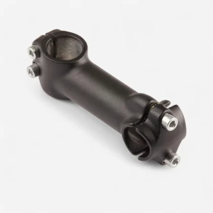 BTWIN Predstavec Aheadset 1"1/8 60/75/90/110 mm na riadidlá s priemerom 25,4 mm čierny 90 mm
