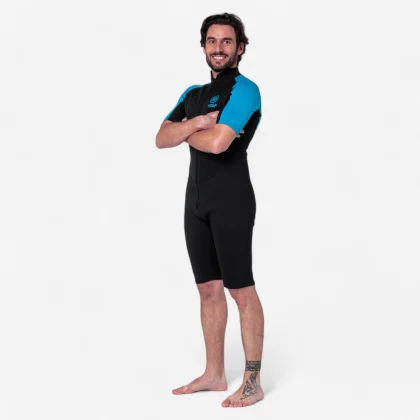 MAHALO SNORKELING Pánska krátka kombinéza Mahalo neoprénová 2 mm na šnorchlovanie 2024 XS